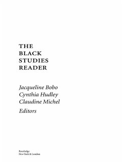 The Black Studies Reader (eBook, PDF) Cover The Black Studies Reader (eBook, PDF)