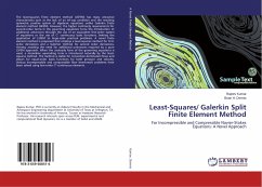 Least-Squares/ Galerkin Split Finite Element Method