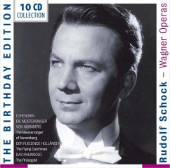 Rudolf Schock - The Birthday Edition - Wagner Operas, 10 Audio-CDs