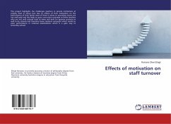 Effects of motivation on staff turnover