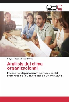 Análisis del clima organizacional - Villarroel Ortiz, Yolymar José