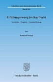 Erfüllungszwang im Kaufrecht