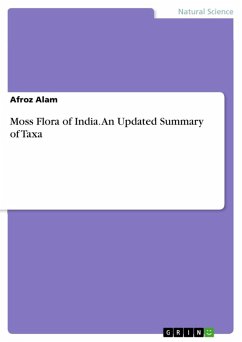 Moss Flora of India. An Updated Summary of Taxa (eBook, ePUB) - Alam, Afroz