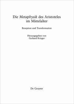Die Metaphysik Des Aristoteles Im Mittelalter - Krieger, Gerhard