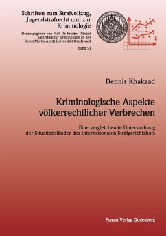 Cover Kriminologische Aspekte völkerrechtlicher Verbrechen