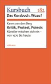 Kritik, Protest, Poiesis (eBook, ePUB)