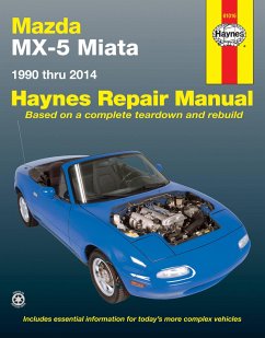 Mazda MX-5 Miata 1990 Thru 2014 Haynes Repair Manual - Haynes Publishing