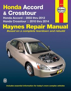 Honda Accord 2003-14 & Crosstour 2010-14 - Haynes Publishing