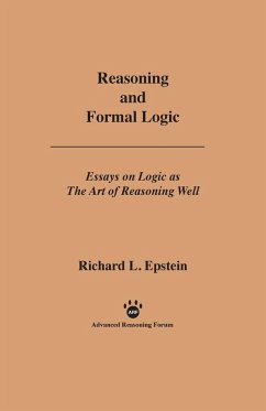 Reasoning and Formal Logic - Epstein, Richard L