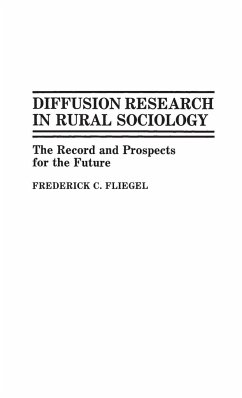 Diffusion Research in Rural Sociology - Fliegel, Frederick