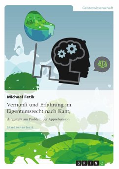 Vernunft und Erfahrung im Eigentumsrecht nach Kant, dargestellt am Problem der Apprehension (eBook, PDF)