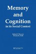 Memory and Cognition in Its Social... - Bild 1