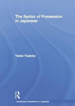 The Syntax of Possession in Japanese - Tsujioka, Takae