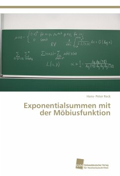 Exponentialsummen mit der Möbiusfunktion - Reck, Hans- Peter