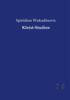 Kleist-Studien - Wukadinovic, Spiridion