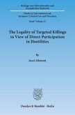 The Legality of Targeted Killings in View of Direct Participation in Hostilities