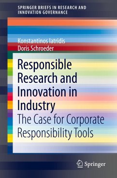 Responsible Research and Innovation in Industry - Iatridis, Konstantinos;Schroeder, Doris