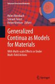 Generalized Continua as Models for Materials Generalized Continua as Models for Materials
