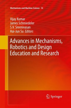 Advances in Mechanisms, Robotics and Design Education and Research