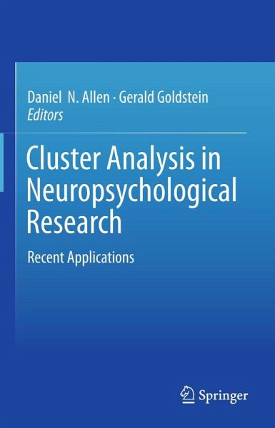 Cluster Analysis in Neuropsychological Research Cluster Analysis in Neuropsychological Research