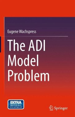 The ADI Model Problem - Wachspress, Eugene
