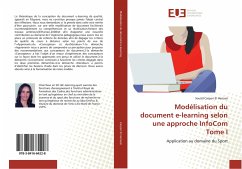 Modélisation du document e-learning selon une approche InfoCom Tome I - Carpon El Harrassi, Souâd