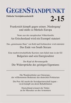 Cover GegenStandpunkt 2-15 (eBook, ePUB)