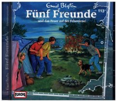 Fünf Freunde und das Feuer auf der Felseninsel / Fünf Freunde Bd.113 (1 Audio-CD) - Blyton, Enid