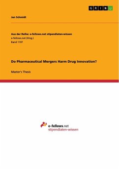 Do Pharmaceutical Mergers Harm Drug Innovation? - Schmidt, Jan