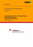 Nachhaltige Trinkwassernutzung in Europa. Wasserentsalzung zur Trinkwasserversorgung? Nachhaltige Trinkwassernutzung in Europa. Wasserentsalzung zur Trinkwasserversorgung?