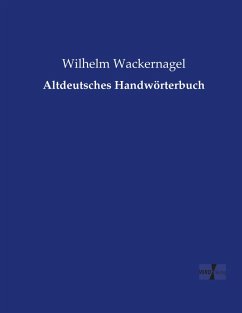 Cover Altdeutsches Handwörterbuch