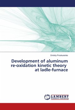 Development of aluminum re-oxidation kinetic theory at ladle-furnace