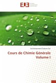 Cours de Chimie Générale Volume I