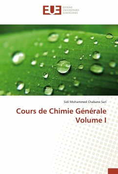 Cours de Chimie Générale Volume I - Chabane Sari, Sidi Mohammed