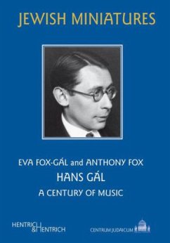Hans Gál, English edition - Fox-Gál, Eva;Fox, Anthony