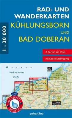 Cover Rad- und Wanderkarten-Set: Kühlungsborn und Bad Doberan, 2 Bl.