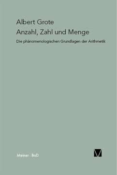 Anzahl, Zahl und Menge (eBook, PDF) - Grote, Albert