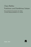 Partitives und Distriktives Setzen (eBook, PDF)