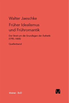Früher Idealismus und Frühromantik (eBook, PDF)