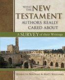 What the New Testament Authors Really Cared about