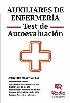 Cover Auxiliares de Enfermería, competencias sanitarias. Test de autoevaluación