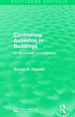 Controlling Asbestos in Buildings - Dewees, Donald N