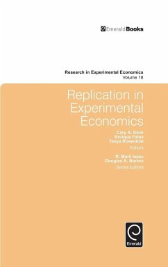 Replication in Experimental Economics