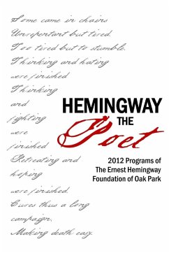 Cover Hemingway the Poet