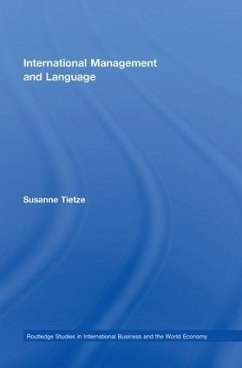 International Management and Language - Tietze, Susanne