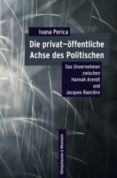 Die privat-öffentliche Achse des Politischen - Perica, Ivana