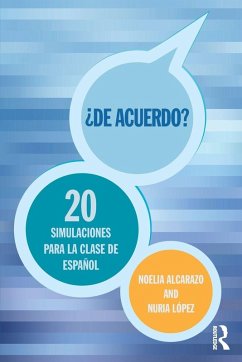 Cover 'De acuerdo' 20 simulaciones para la clase de español