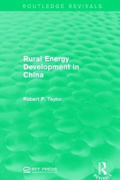 Rural Energy Development in China - Taylor, Robert P