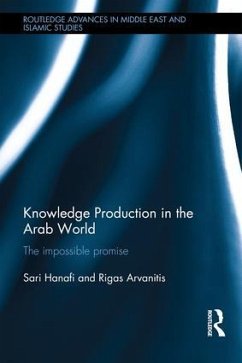 Knowledge Production in the Arab World - Hanafi, Sari; Arvanitis, Rigas