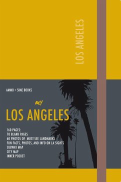 Los Angeles Visual Notebook: Mustard Yellow